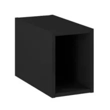   Arezzo design Monterey Slim 20 polcos elem, matt fekete AR-168115
