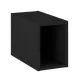 Arezzo design Monterey Slim 20 polcos elem, matt fekete AR-168115