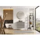 Arezzo design Sharon kerek LED tükör 60 cm, arany AR-168127