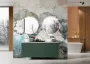 Arezzo design Sharon kerek LED tükör 60 cm, arany AR-168127
