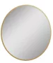 Arezzo design Sharon kerek LED tükör 60 cm, arany AR-168127