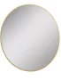 Arezzo design Sharon kerek LED tükör 100 cm, arany AR-168129