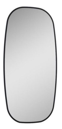 Arezzo design Sharon Led tükör 45x90 cm, fekete színű kerettel AR-168130