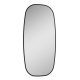 Arezzo design Sharon Led tükör 45x90 cm, fekete színű kerettel AR-168130