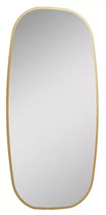 Arezzo design Sharon Led tükör 45x90 cm, arany színű kerettel AR-168132
