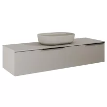 Arezzo design márványpult 160x46 cm, matt beige AR-168220