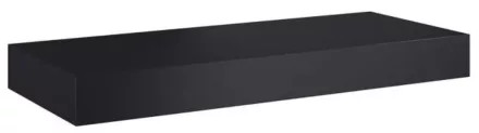 Arezzo design márvány 120x46 cm konzolos mosdópult, matt fekete AR-168244