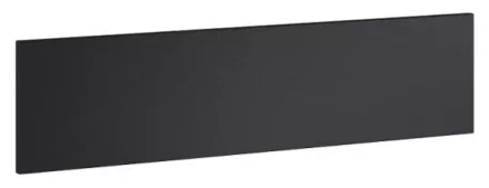 Arezzo design márvány fali panel 80x20 cm, matt fekete AR-168263