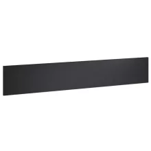   Arezzo design márvány fali panel 121x20 cm, matt fekete AR-168265