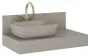 Arezzo design márvány fali panel 80x20 cm, matt beige AR-168266