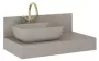 Arezzo design márvány fali panel 100x20 cm, matt beige AR-168267