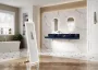 Arezzo design márvány fali panel 100x20 cm, matt kék AR-168273