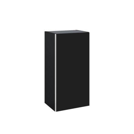Arezzo design Monterey felsőszekrény 40x80 cm, 1 ajtóval, matt fekete AR-168290