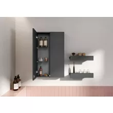   Arezzo design univerzális felsőszekrény 50x80 cm, matt antracit AR-168312