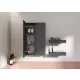 Arezzo design univerzális felsőszekrény 50x80 cm, matt antracit AR-168312