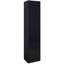   Arezzo design univerzális állószekrény 40x180 cm, magasfényű fekete AR-168313
