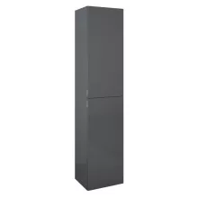  Arezzo design univerzális állószekrény 40x180 cm, magasfényű antracit AR-168314