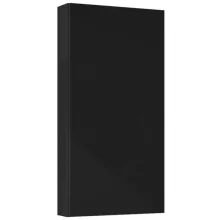   Arezzo design univerzális felsőszekrény 40x80 cm, magasfényű fekete AR-168319