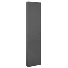   Arezzo design univerzális állószekrény 40x180 cm, magasfényű antracit AR-168327