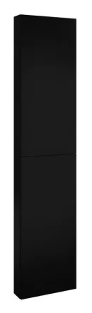 Arezzo design univerzális állószekrény 40x180 cm, matt fekete AR-168331