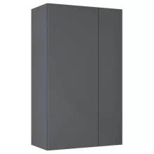   Arezzo design univerzális felsőszekrény 60x100 cm, magasfényű antracit AR-168341