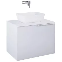   Arezzo design Malibu matt fehér alsószekrény 1+1 fiók, 70 cm AR-168380