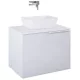 Arezzo design Malibu matt fehér alsószekrény 1+1 fiók, 70 cm AR-168380