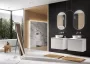 Arezzo design Malibu matt fehér alsószekrény 1+1 fiók, 70 cm AR-168380
