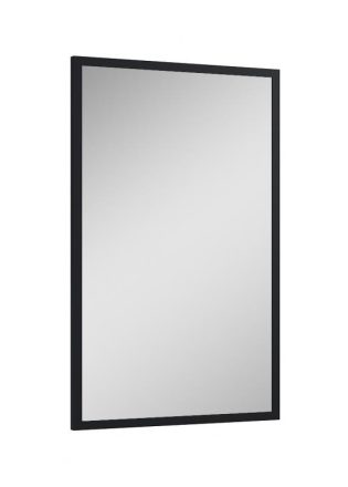 Arezzo design keretes tükör 50x80 cm, fekete AR-168408