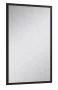 Arezzo design keretes tükör 50x80 cm, fekete AR-168408
