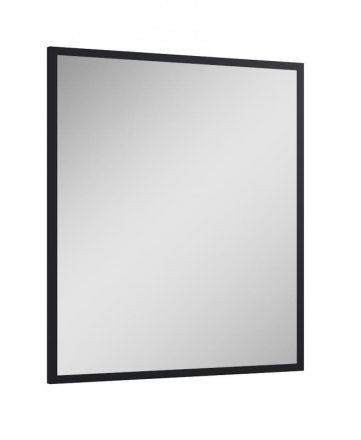 Arezzo design keretes tükör 70x80 cm, fekete AR-168409