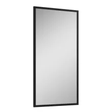   Arezzo design hosszú keretes tükör 50x100 cm, fekete AR-168411