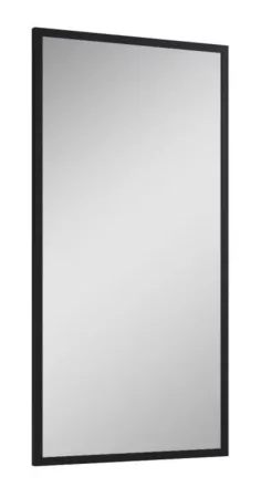 Arezzo design hosszú keretes tükör 50x100 cm, fekete AR-168411