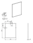 Arezzo design keretes tükör 60x80 cm, króm AR-168420