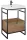Arezzo design Nebo alsószekrény 60x45,5 cm, 1 fiókkal, canela tölgy, matt fekete AR-168431SET