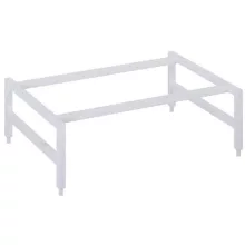   Arezzo design Monterey 60 cm fém tartó keret lábakkal, matt fehér AR-168435