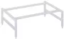 Arezzo design Monterey 60 cm fém tartó keret lábakkal, matt fehér AR-168435