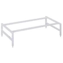   Arezzo design Monterey 80 cm fém tartó keret lábakkal, matt fehér AR-168436