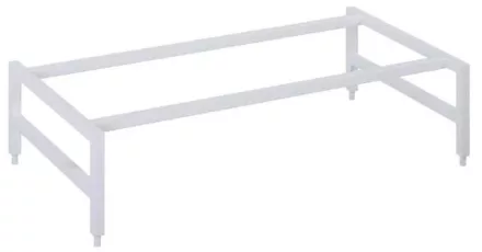Arezzo design Monterey 80 cm fém tartó keret lábakkal, matt fehér AR-168436