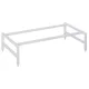 Arezzo design Monterey 80 cm fém tartó keret lábakkal, matt fehér AR-168436