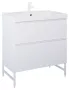 Arezzo design Monterey 80 cm fém tartó keret lábakkal, matt fehér AR-168436