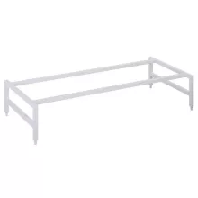   Arezzo design Monterey fehér fém tartó keret lábakkal, 100 cm AR-168437