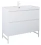 Arezzo design Monterey fehér fém tartó keret lábakkal, 100 cm AR-168437
