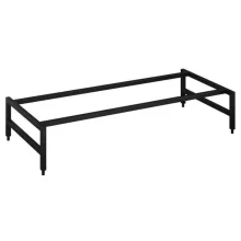   Arezzo design Monterey fekete fém tartó keret lábakkal, 100 cm AR-168441