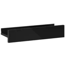   Arezzo design univerzális polc 40 cm, magasfényű fekete AR-168448