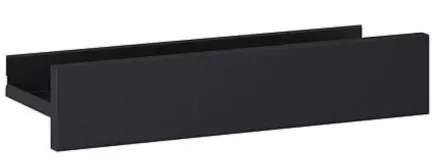 Arezzo design univerzális polc 40 cm, matt fekete AR-168449