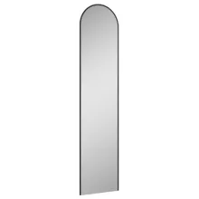   Arezzo design Sharon aszimmetrikus LED tükör 35x150 cm, fekete AR-168508