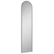 Arezzo design Sharon aszimmetrikus LED tükör 35x150 cm, fekete AR-168508
