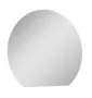 Arezzo design Ovális Led tükö 100x90 cm, nikkel AR-168512