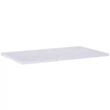   Arezzo design Terrazzo márvány mosdópult 80x46 cm, matt fehér mintázatú AR-168539